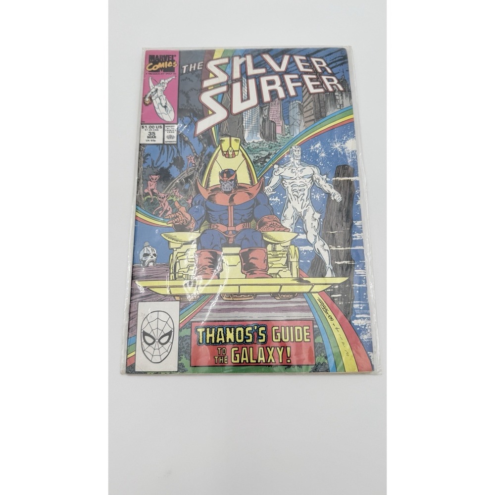 Silver Surfer #35 Thanos's Guide to the Galaxy 1990